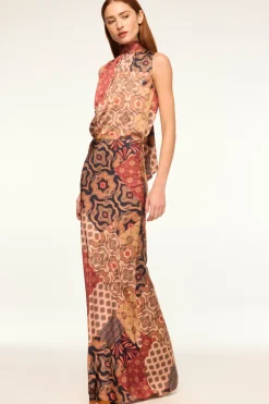 MISA Los Angeles Matching Sets|Tops>LUKA TOP Surrealpatchworksatin