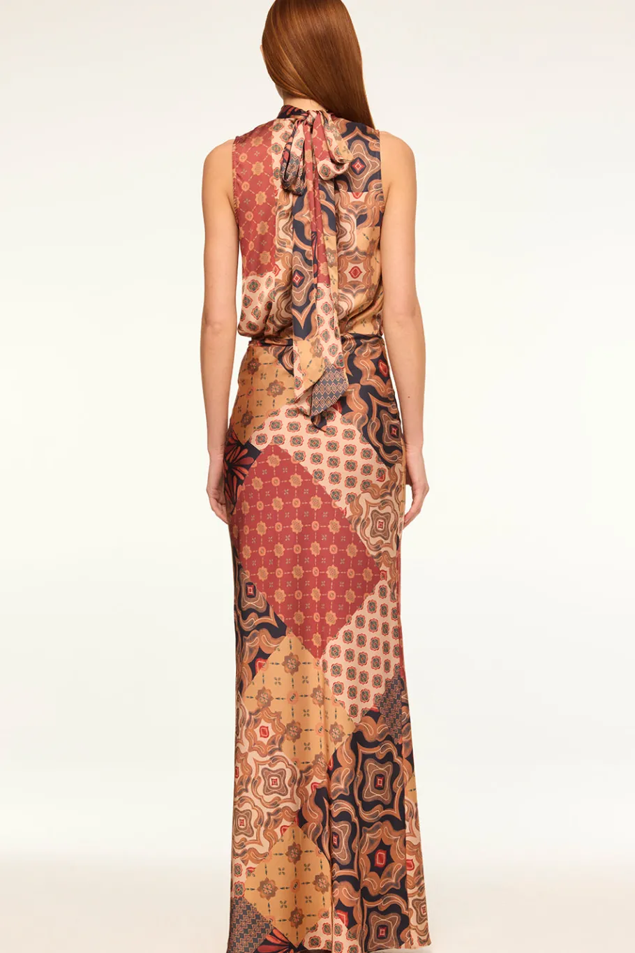 MISA Los Angeles Matching Sets|Tops>LUKA TOP Surrealpatchworksatin