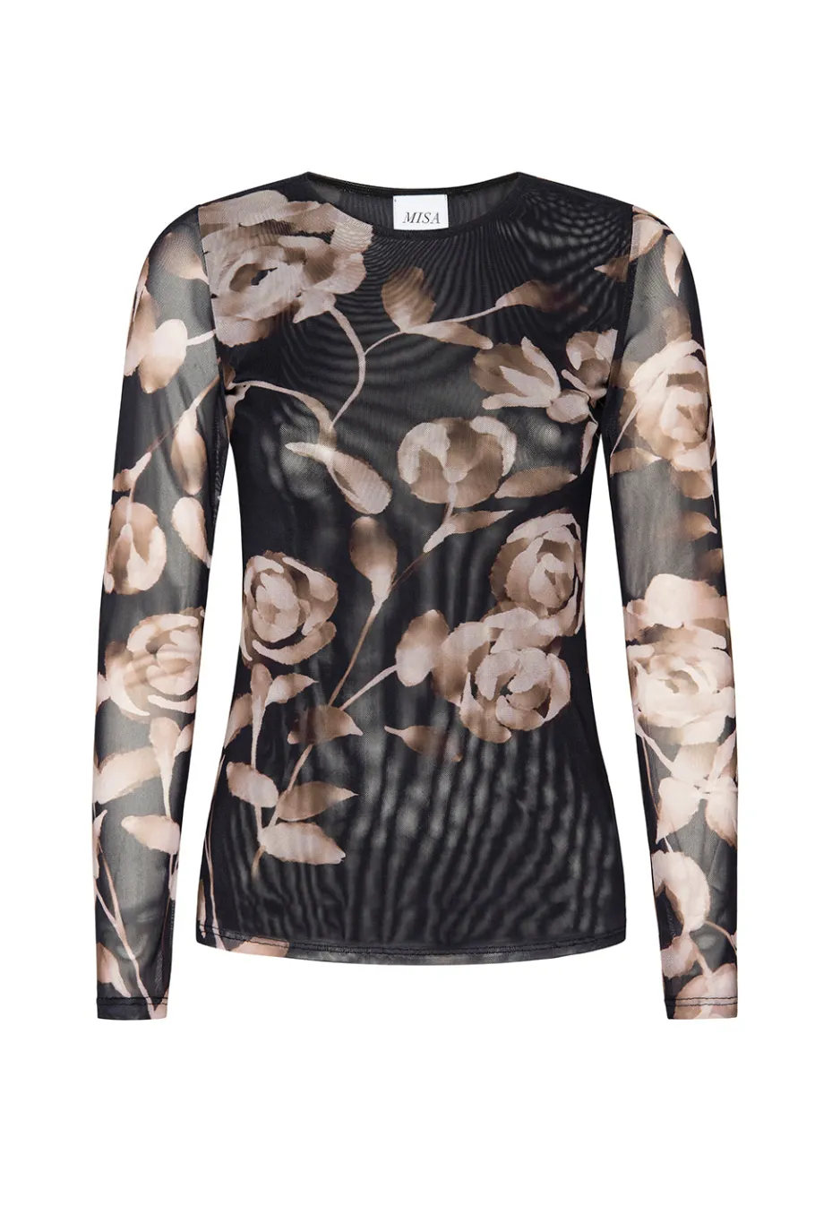 MISA Los Angeles Jersey & Mesh|Jersey & Mesh>LULA TOP Fadedrosemesh