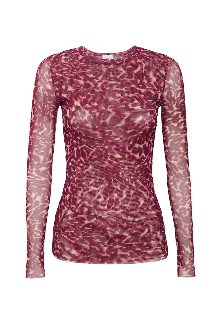 MISA Los Angeles Matching Sets|Jersey & Mesh>LULA TOP Faunaabstractmesh