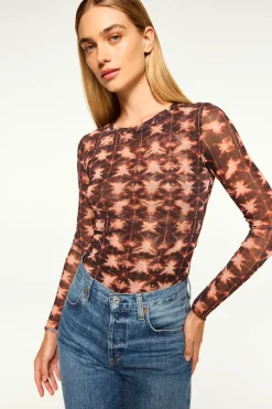MISA Los Angeles Matching Sets|Jersey & Mesh>LULA TOP Angelglow