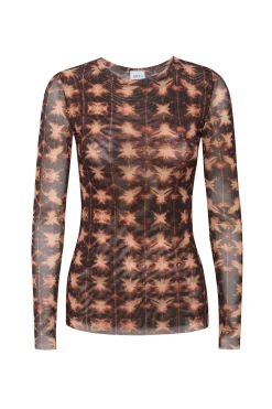 MISA Los Angeles Matching Sets|Jersey & Mesh>LULA TOP Angelglow
