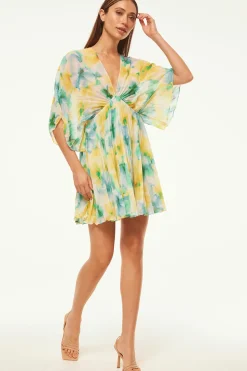 MISA Los Angeles Wedding Guest|Engagement Party>LUNA DRESS Citronwatercolor