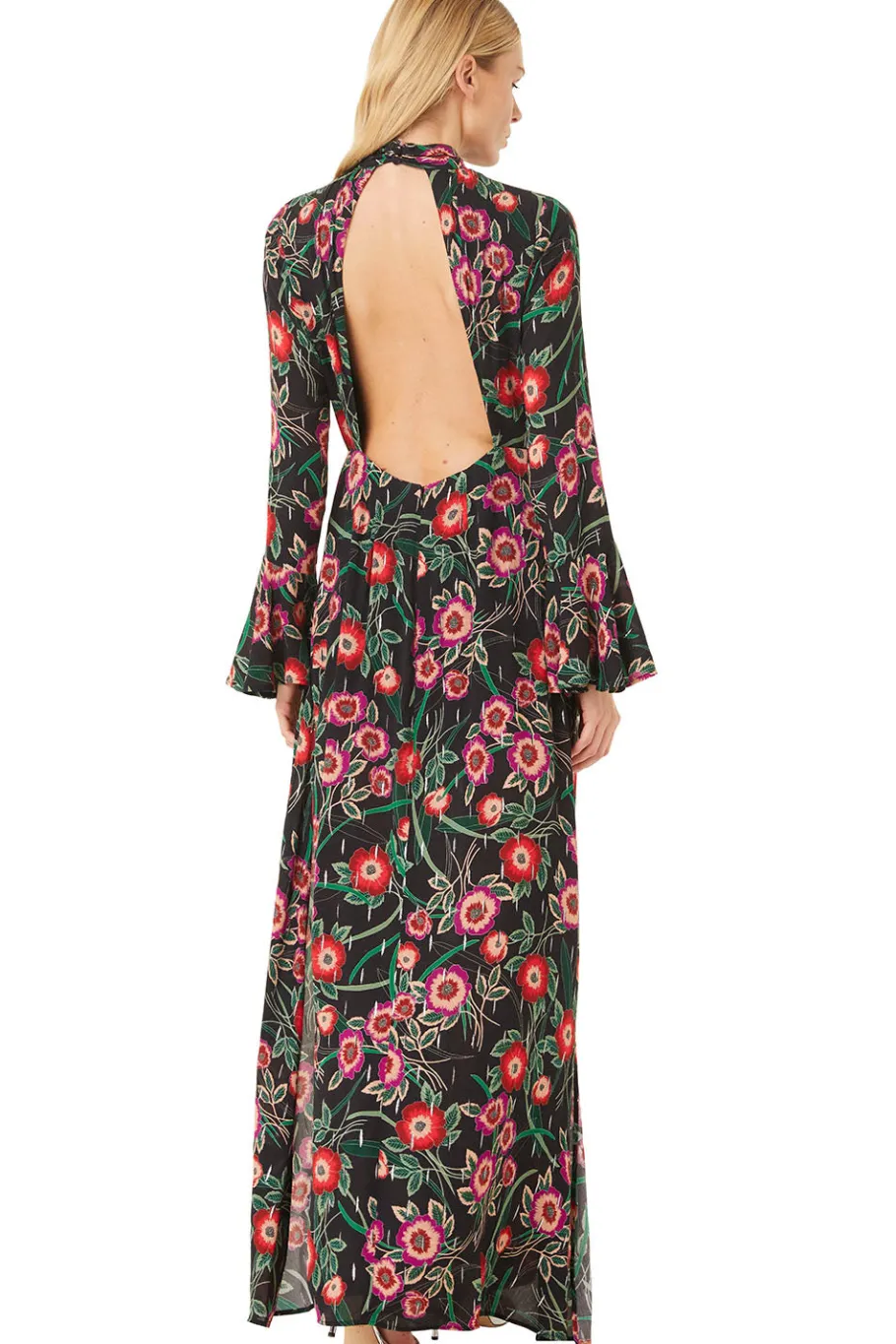 MISA Los Angeles Wedding Guest|Long-sleeve>MAJA DRESS Anemoneawe
