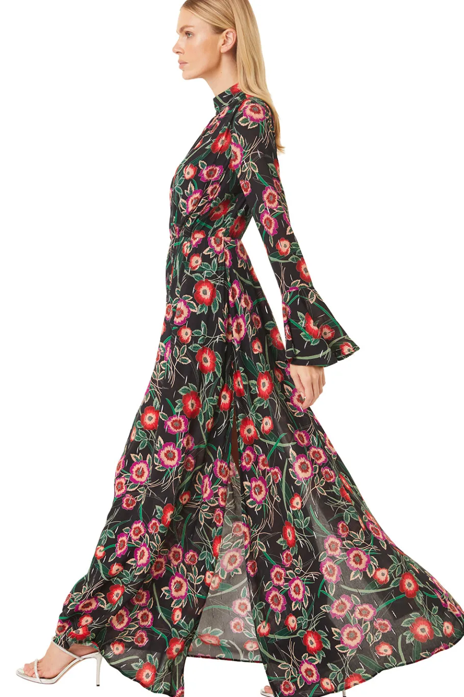 MISA Los Angeles Wedding Guest|Long-sleeve>MAJA DRESS Anemoneawe