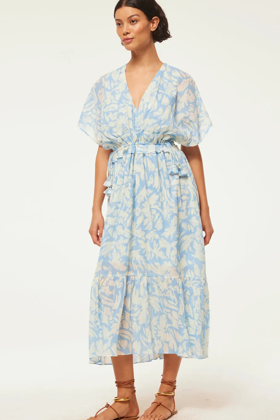 MISA Los Angeles Midi|Dresses>MALIA DRESS Patmossky