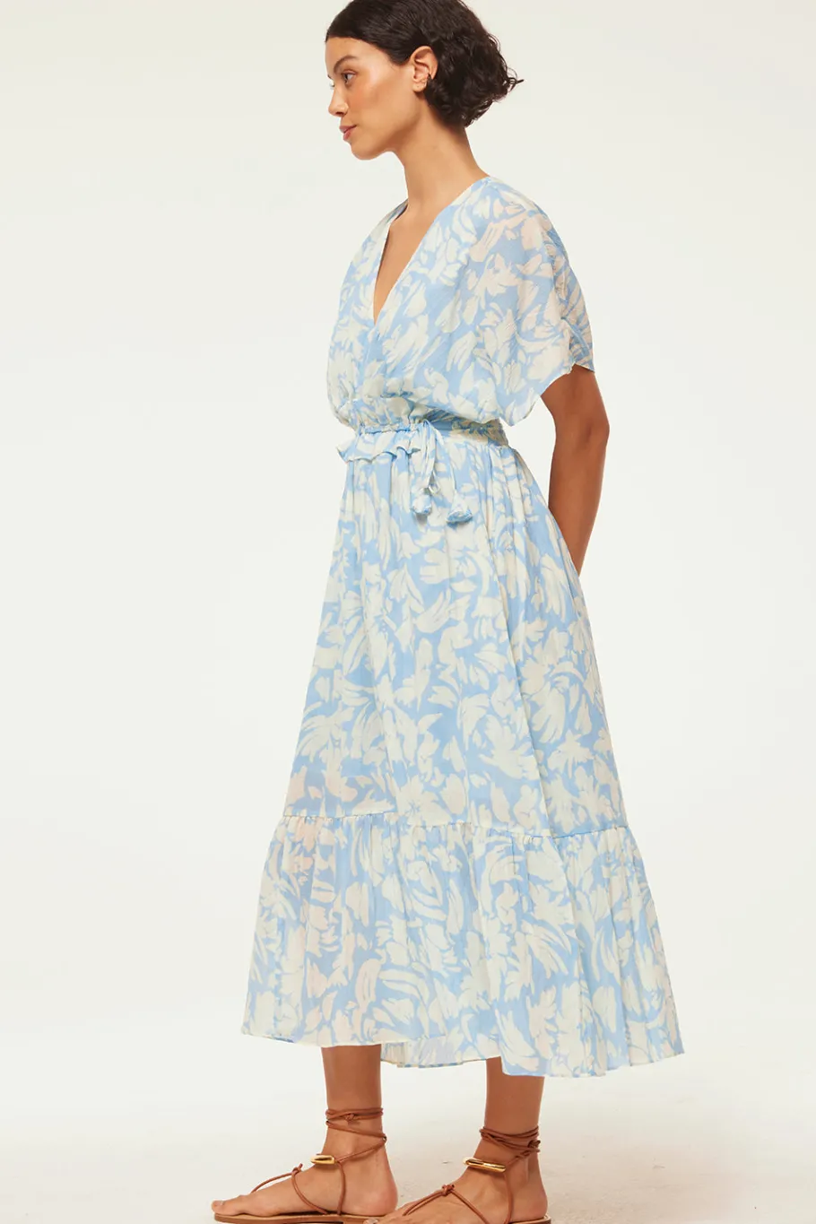 MISA Los Angeles Midi|Dresses>MALIA DRESS Patmossky