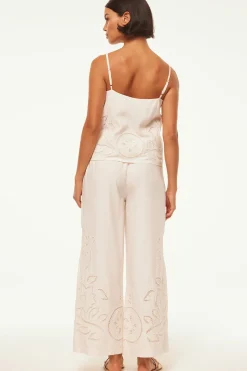 MISA Los Angeles Honeymoon|Classic White>MARCELA TOP Whiteeyelet