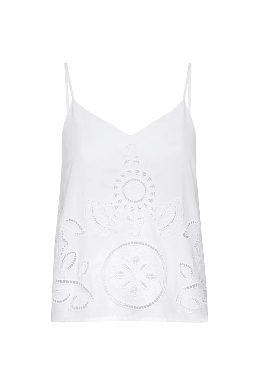MISA Los Angeles Honeymoon|Classic White>MARCELA TOP Whiteeyelet