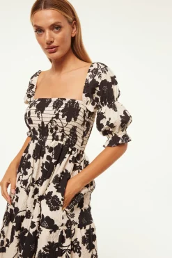 MISA Los Angeles Wedding Guest|Honeymoon>MARGARITA DRESS Floranegra
