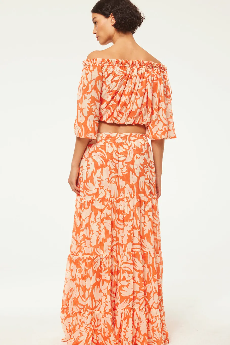 MISA Los Angeles Matching Sets|Skirts & Shorts>MARIE SKIRT Patmostangerine