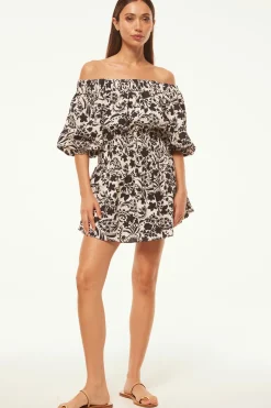 MISA Los Angeles Honeymoon|Mini>MARTA DRESS Floranegraditsy