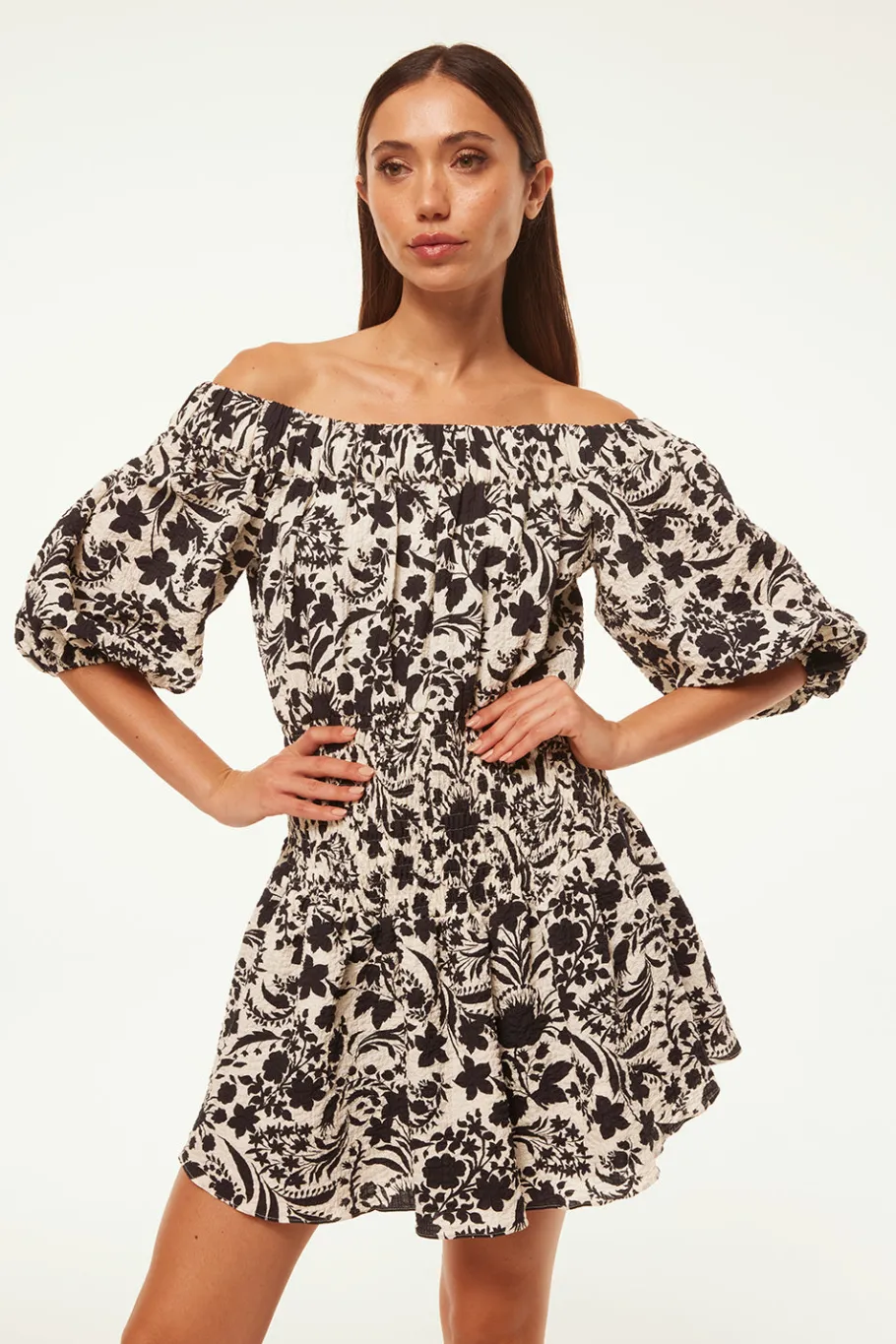 MISA Los Angeles Honeymoon|Mini>MARTA DRESS Floranegraditsy