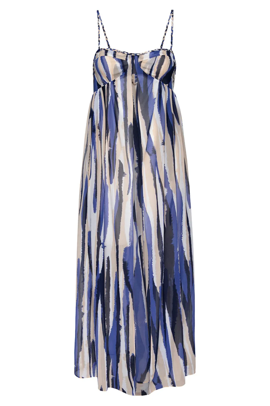 MISA Los Angeles Robes & Kaftans|Tops>MAYTE TOP Stripedinstinct