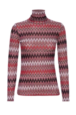 MISA Los Angeles Knits|Matching Sets>NADJA TOP Winterchevron