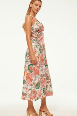 MISA Los Angeles Honeymoon|Maxi>NAJAH DRESS Casablancafloral