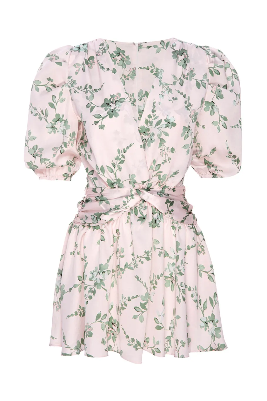 MISA Los Angeles Honeymoon|Engagement Party>NARCISSA DRESS Whitesagebotanicasatin