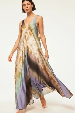 MISA Los Angeles Wedding Guest|Misa Classics>NOTTA DRESS Ceruleanombre