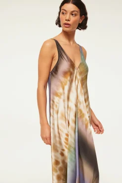 MISA Los Angeles Wedding Guest|Misa Classics>NOTTA DRESS Ceruleanombre