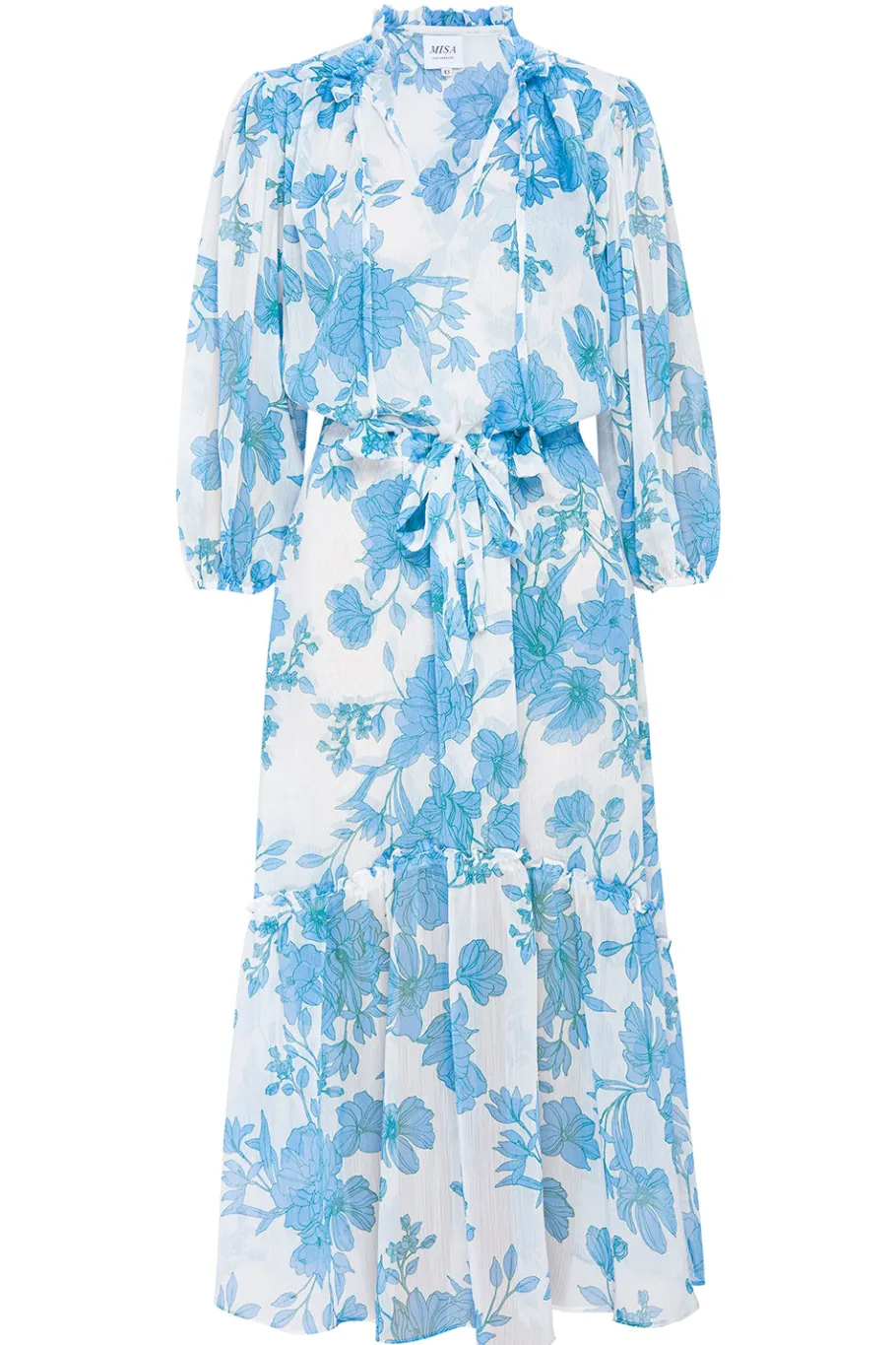 MISA Los Angeles Engagement Party|Misa Classics>OLIVIA DRESS Turquoiseflorachiffon