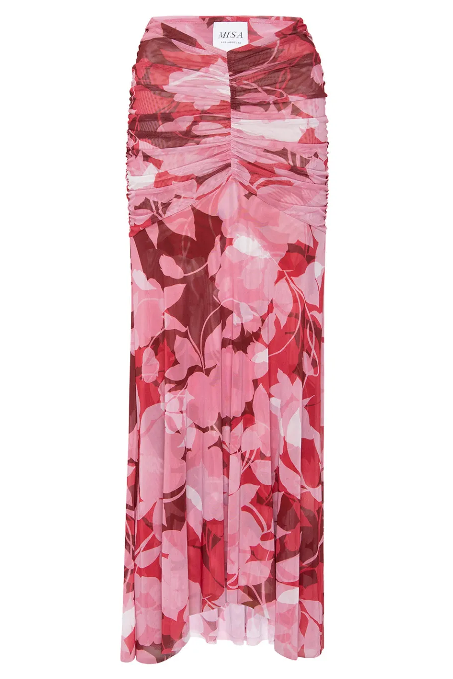 MISA Los Angeles Matching Sets|Jersey & Mesh>OLLIE SKIRT Florarosadamesh
