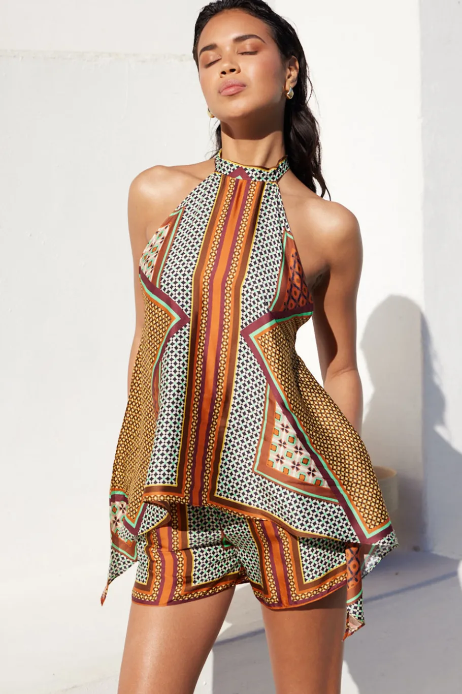 MISA Los Angeles Matching Sets|Tops>ORA TOP Positanoscarf