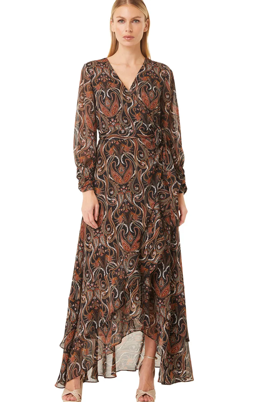 MISA Los Angeles Wedding Guest|Long-sleeve>PAMELA DRESS Spartinapaisley