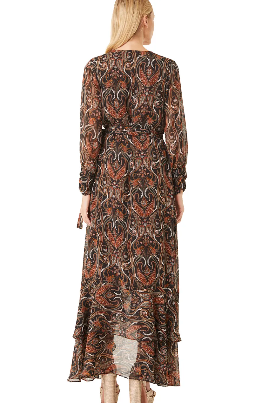 MISA Los Angeles Wedding Guest|Long-sleeve>PAMELA DRESS Spartinapaisley