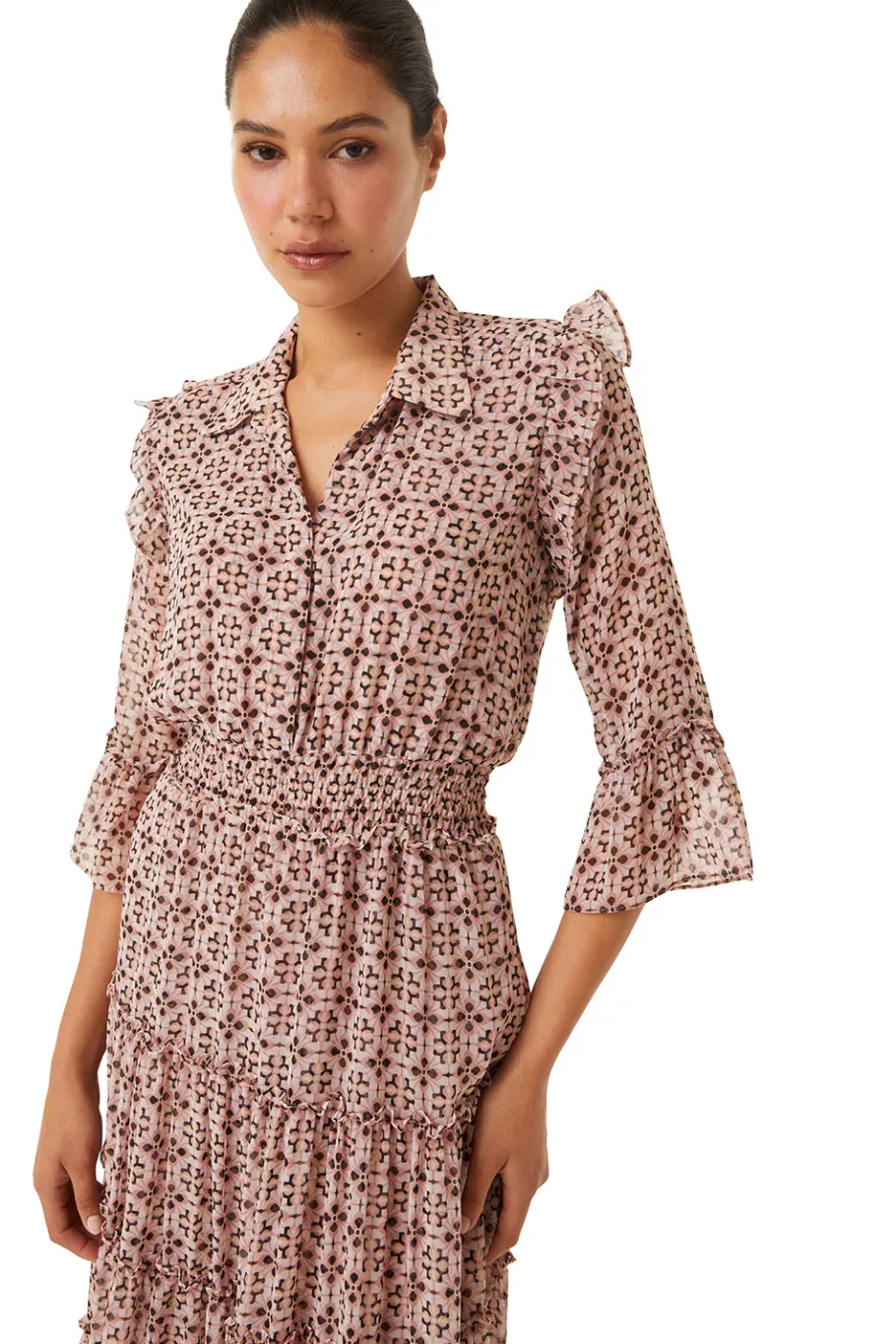 MISA Los Angeles Misa Classics|Maxi>PAMELINA DRESS Warmwintertile
