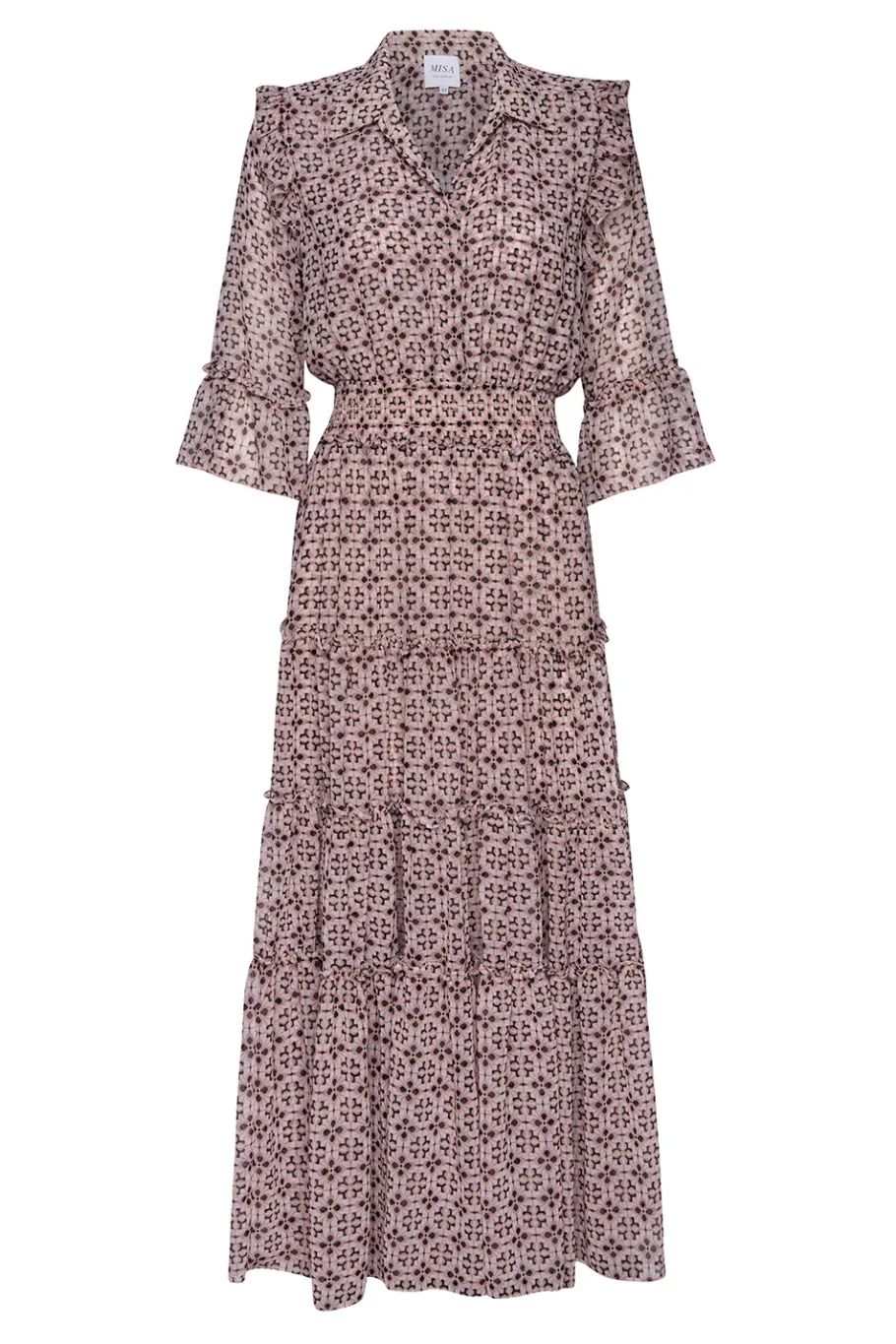 MISA Los Angeles Misa Classics|Maxi>PAMELINA DRESS Warmwintertile