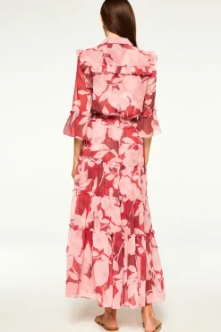MISA Los Angeles Wedding Guest|Misa Classics>PAMELINA DRESS Florarosada
