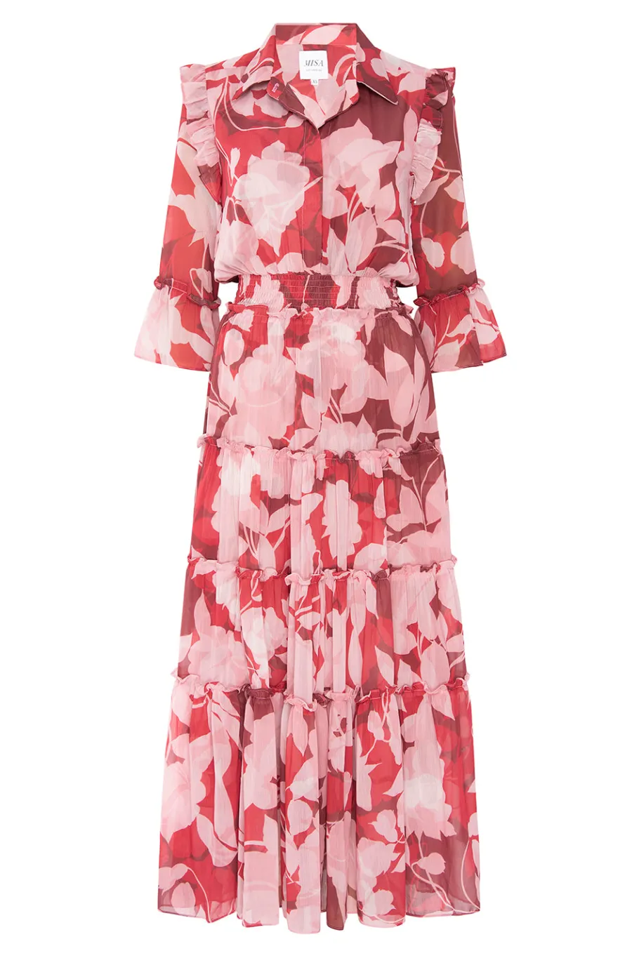 MISA Los Angeles Wedding Guest|Misa Classics>PAMELINA DRESS Florarosada