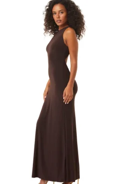 MISA Los Angeles Wedding Guest|Honeymoon>PARGOL DRESS Espresso