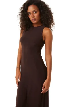 MISA Los Angeles Wedding Guest|Honeymoon>PARGOL DRESS Espresso