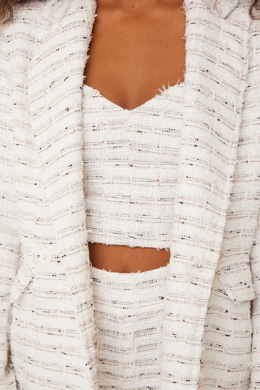 MISA Los Angeles Classic White|Matching Sets>PENNY BLAZER Winterwhite
