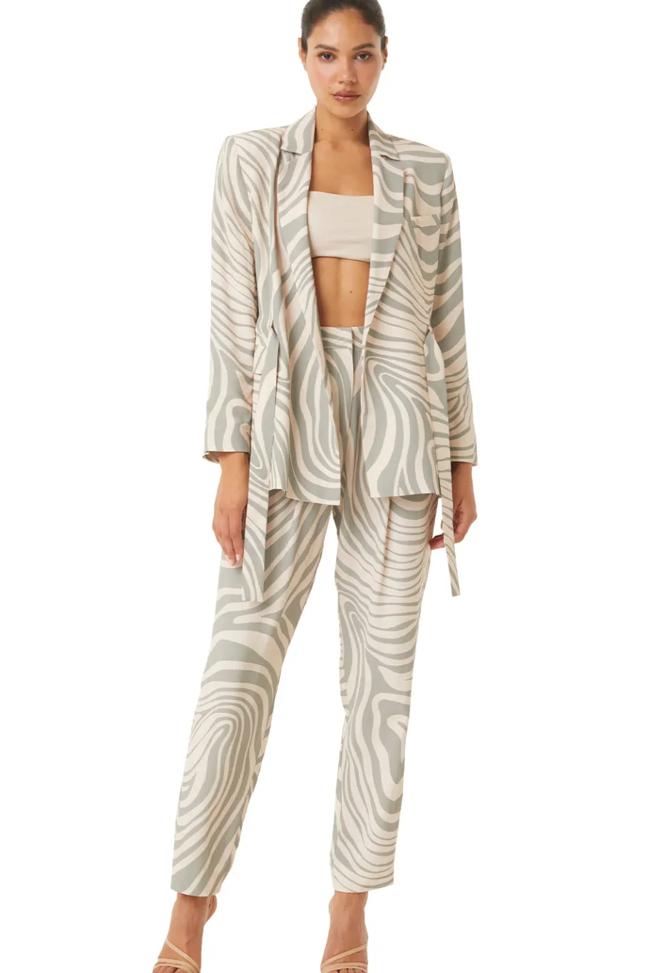 MISA Los Angeles Matching Sets|Pants>PERRY PANT Abstractzebra
