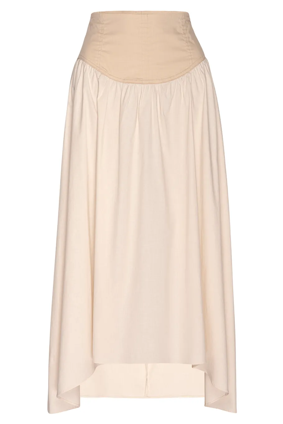 MISA Los Angeles Matching Sets|Skirts & Shorts>RAMESH SKIRT Ivorylinenmix