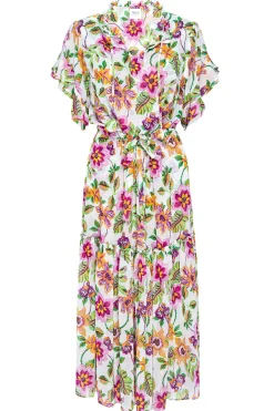 MISA Los Angeles Engagement Party|Midi>RANJANA DRESS Floraexoticachiffon