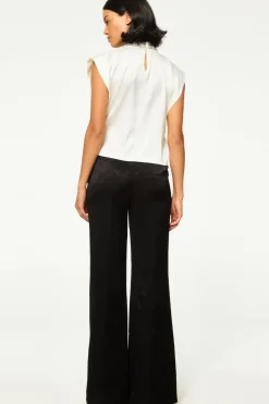 MISA Los Angeles Matching Sets|Tops>RILEY TOP Ivorysatin