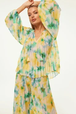 MISA Los Angeles Matching Sets|Tops>RINA TOP Citronwatercolor