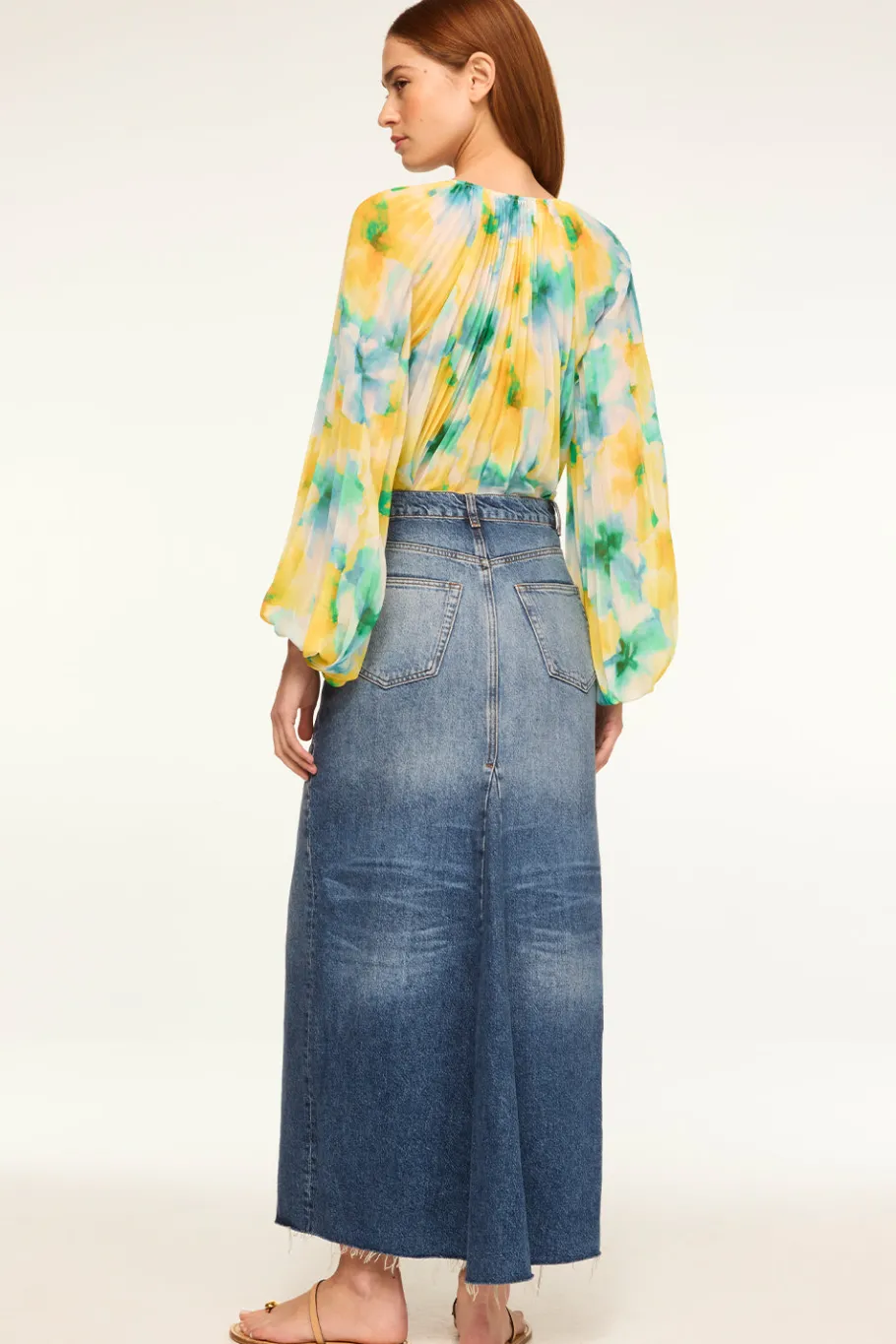MISA Los Angeles Matching Sets|Tops>RINA TOP Citronwatercolor