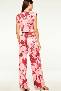 MISA Los Angeles Matching Sets|Pants>RITA PANT Florarosadasatin