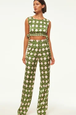 MISA Los Angeles Honeymoon|Matching Sets>RITA PANT Rattantile