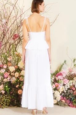 MISA Los Angeles Honeymoon|Shower>ROSIE DRESS White