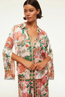 MISA Los Angeles Matching Sets|Tops>ROYA TOP Casablancabordermix