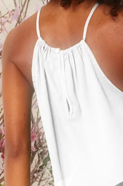 MISA Los Angeles Honeymoon|Bridal Capsule>SAANA TOP White