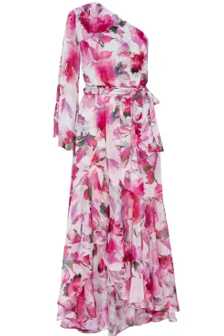 MISA Los Angeles Wedding Guest|Engagement Party>SABRINA DRESS Gardenfuchsia