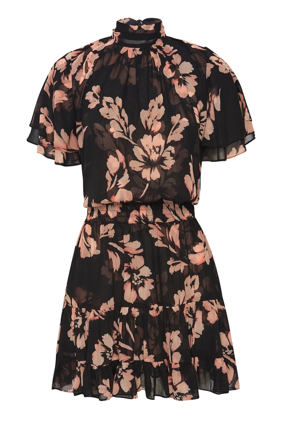 MISA Los Angeles Wedding Guest|Misa Classics>SAFFIE DRESS Auricflora