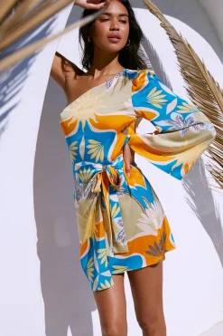 MISA Los Angeles Mini|Dresses>SAFIRA DRESS Baindesoleil