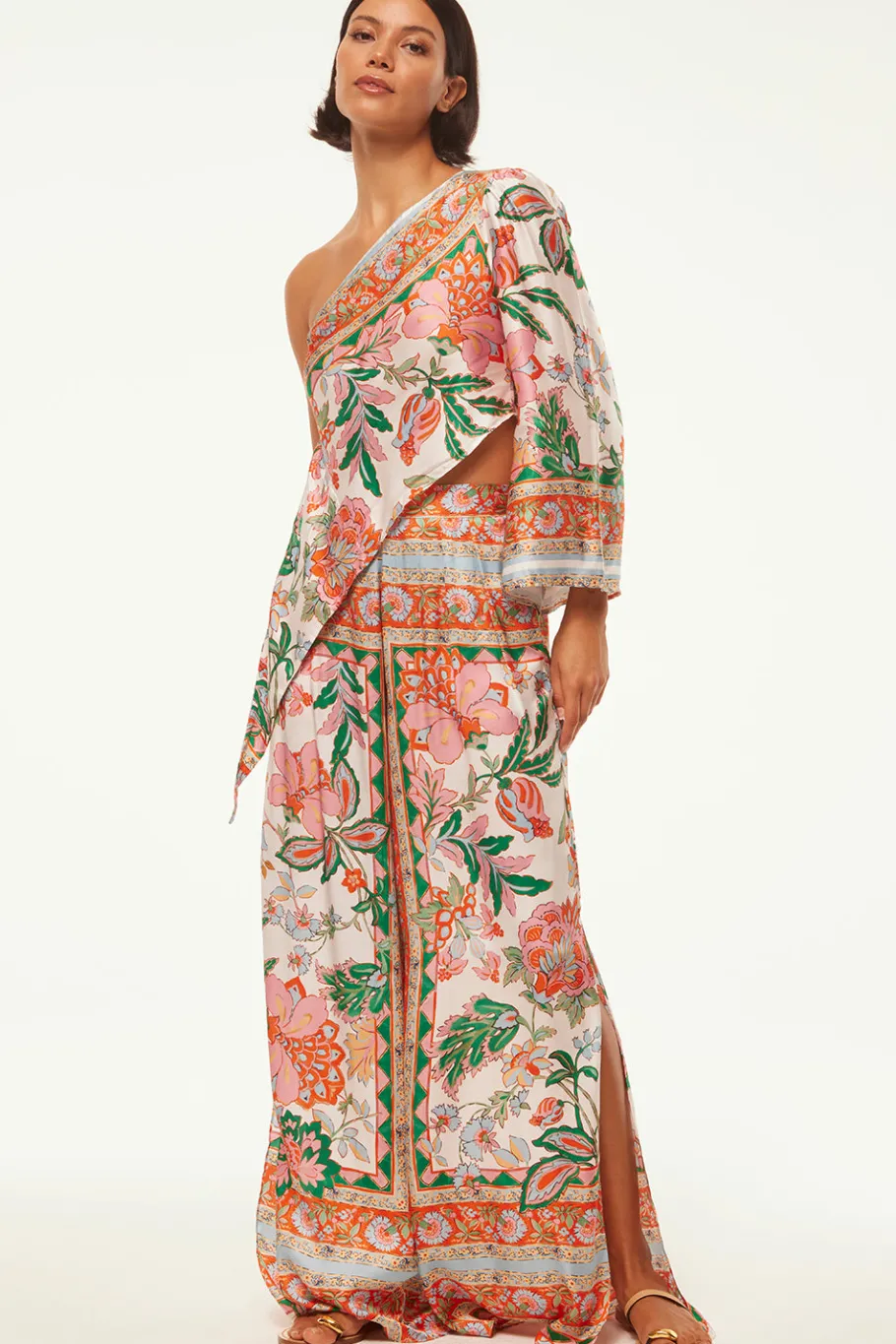 MISA Los Angeles Honeymoon|Matching Sets>SELENA PANT Casablancabordermix
